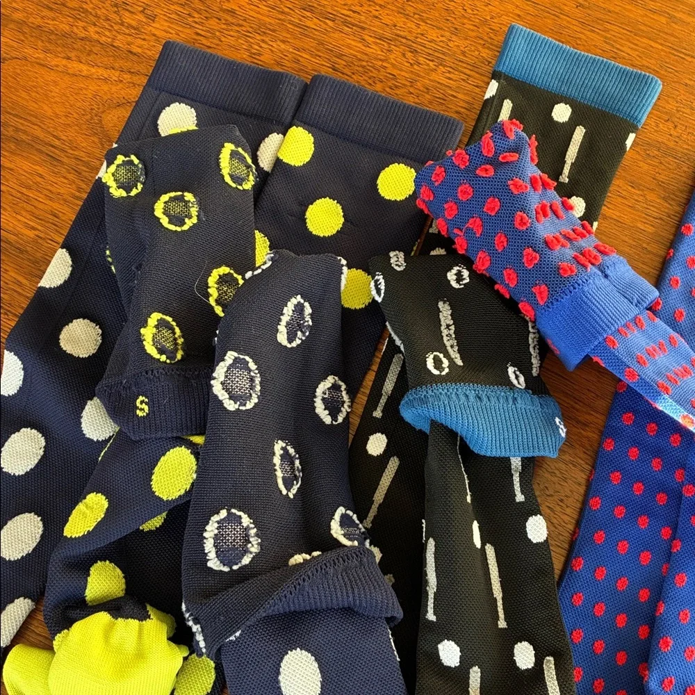 (4 pair) Compression Socks Small Navy - Picture 8 of 10